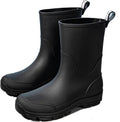Mid Calf Garden Rain Boots for men and women,Waterproof Outdoor shoes Slip Resistant Fashion Boots