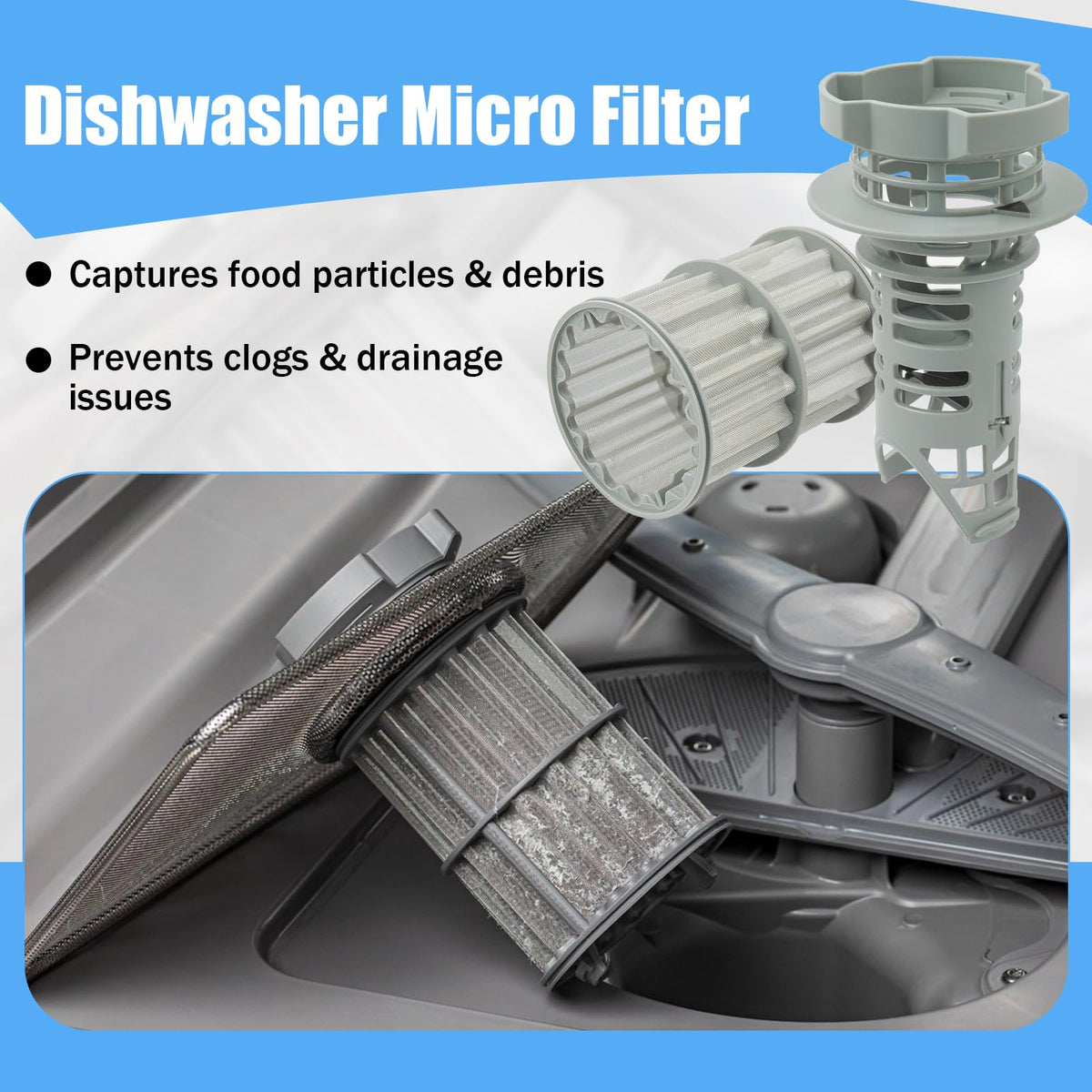 00645038 645038 Dishwasher Filter Replacement