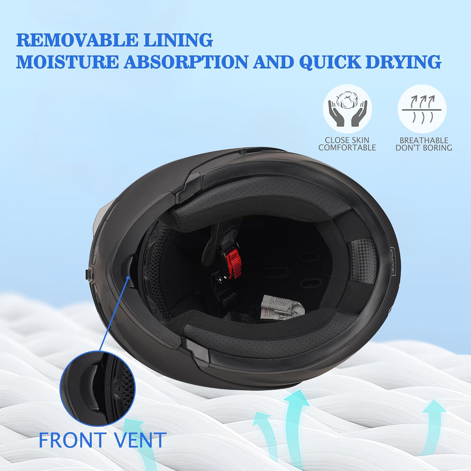 Bluetooth Motorcycle Helmet,Modular Motorcycle Helmet with Bluetooth,DOT Approved Dual Visor Full Face Flip up