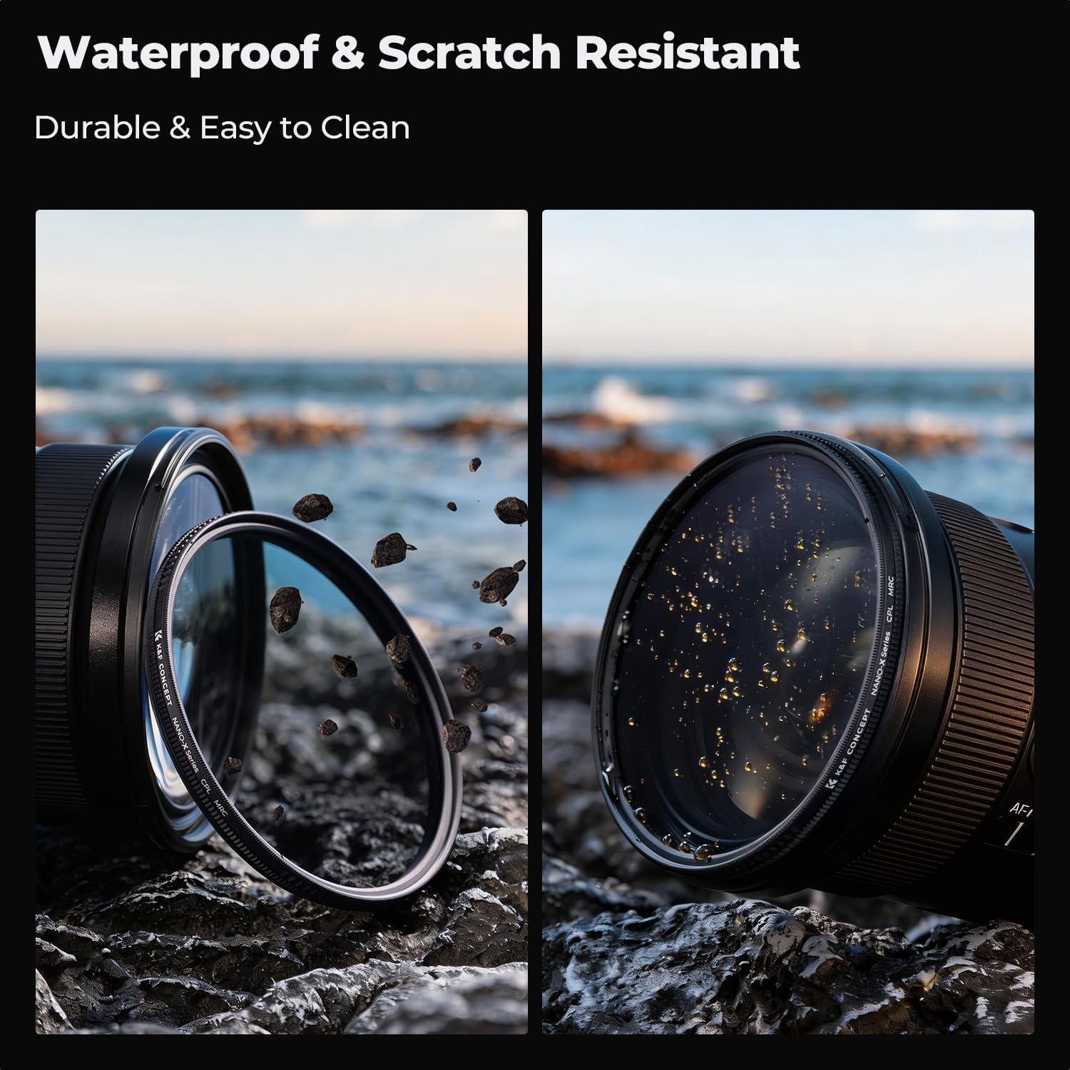 49mm Circular Polarizer Lens Filter with 28 Multi-Layer Coated | Ultra Slim High Definition Waterproof Scratch