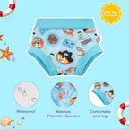3 Pack Reusable Baby Swim Diapers UPF 50+ Washable Boy Beach Diapers