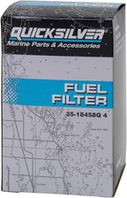 Quicksilver 18458Q4 10-Micron Fuel Filter Kit with Water Sensor for Mercury