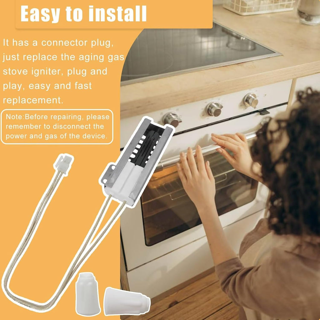W11596211 Gas Range Oven Igniter Replacement Fit for KitchenAid Ovens KFGD500ESS04 KFGD500ESS06, Replaces 74007965 7432P143-60 W11532055 WP7432P143-60, New INGQI Replacement