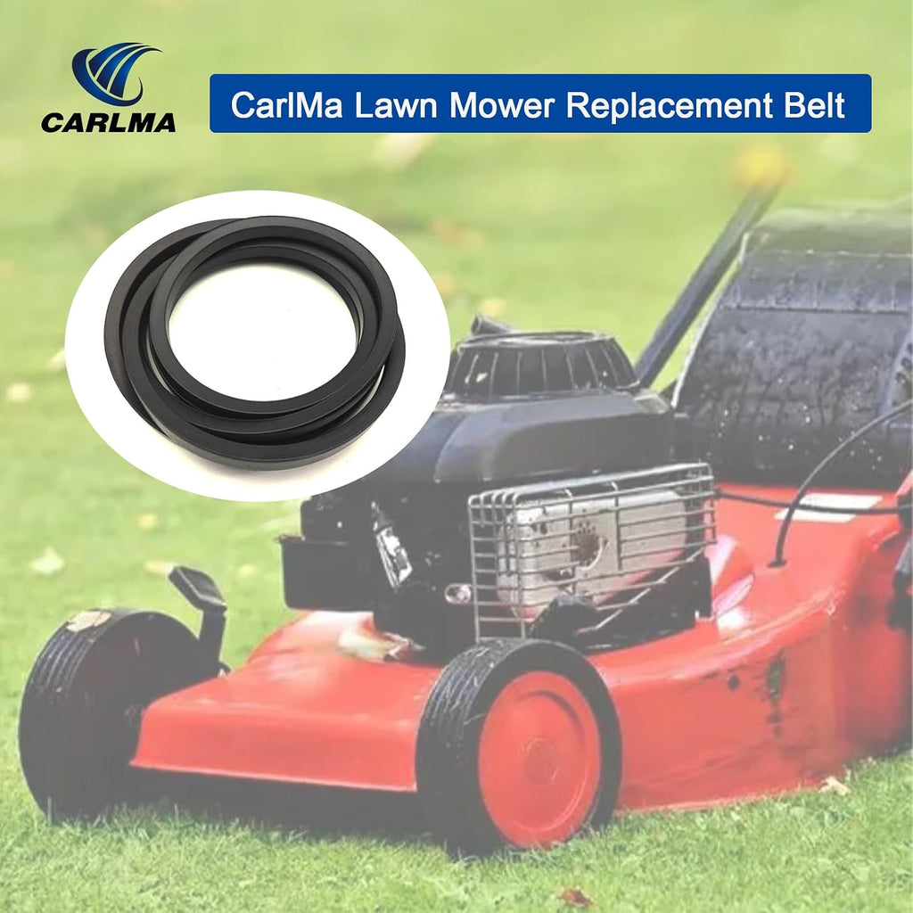 Lawn Mower Double Angled V-Belt Deck Drive Belt for Snapper 0-6 Series (Handle bar Models): 25", 26", 28" and 30" Deck 1-0749, 7010749, 7010749YP, Ref No AA68 (1/2" x 71 1/4")