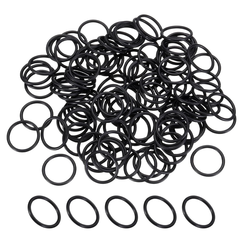 uxcell 80Pcs AS-016 Nitrile Rubber O-Rings 5/8" ID 3/4" OD 3/16" W