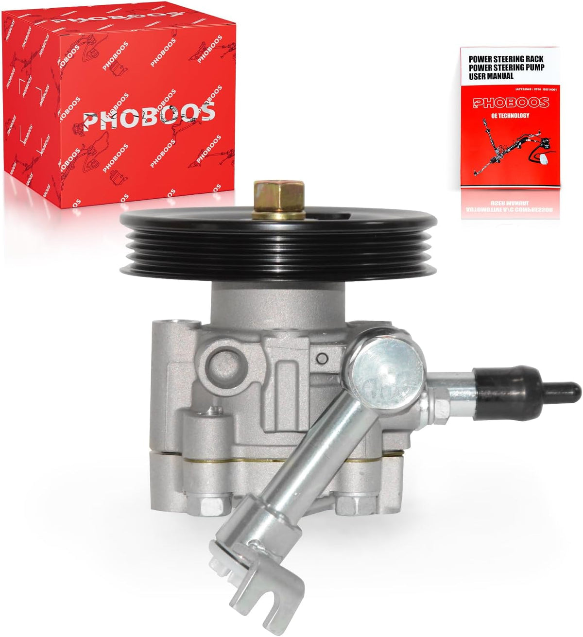 PHOBOOS Power Steering Pump Fit for Nissan Altima/Maxima/Quest