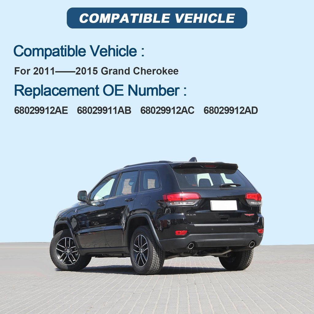 Rear Air Suspension Spring Bag Replacement Compatible with Jeep Grand Cherokee 2011 2012 2013 2014 2015 68029912AE 68029911AB 68029912AC 68029912AD