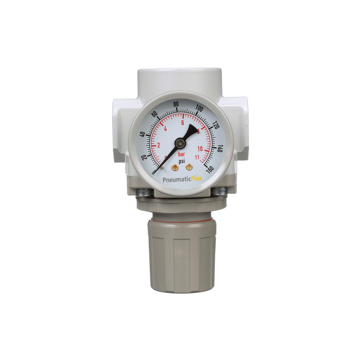 PneumaticPlus SAR400-N06BG Compressed Air Pressure Regulator, 3/4" NPT