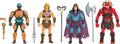 Action Figure Toy 4 Pack, He-Man, Skeletor, Man-at-Arms, and Exclusive Goat Man, 5.5 Inch 2026 Movie Accurate, 14