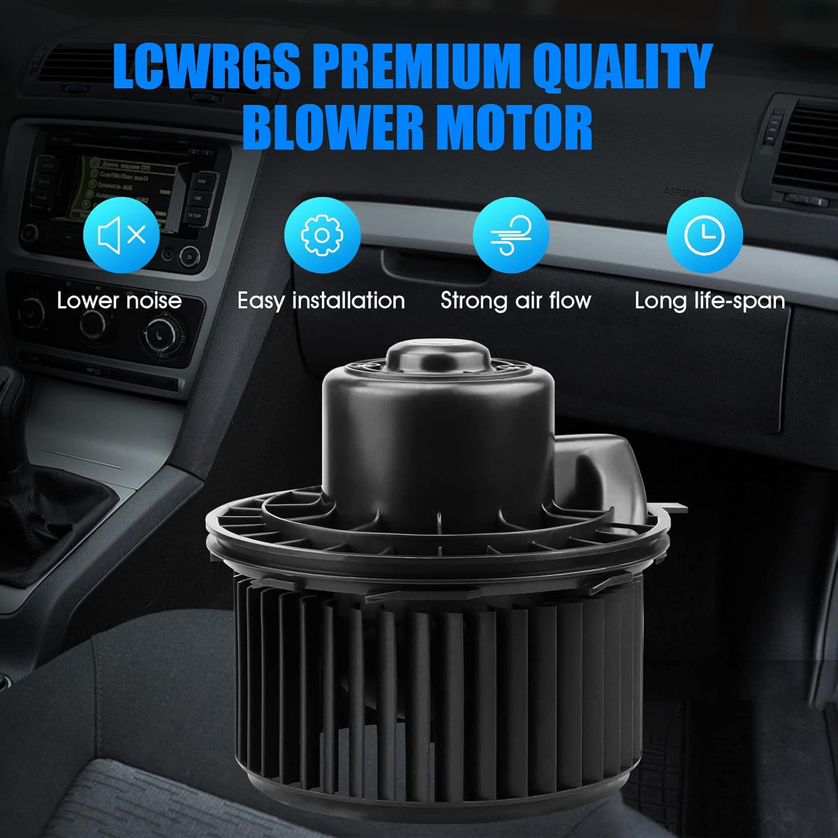 AC Blower Motor 700191 for Chevy Silverado Suburban GMC Sierra 2003-2006
