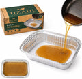 Cooking Oil Solidifier, 12-Pack Disposable Grease Disposal Trays