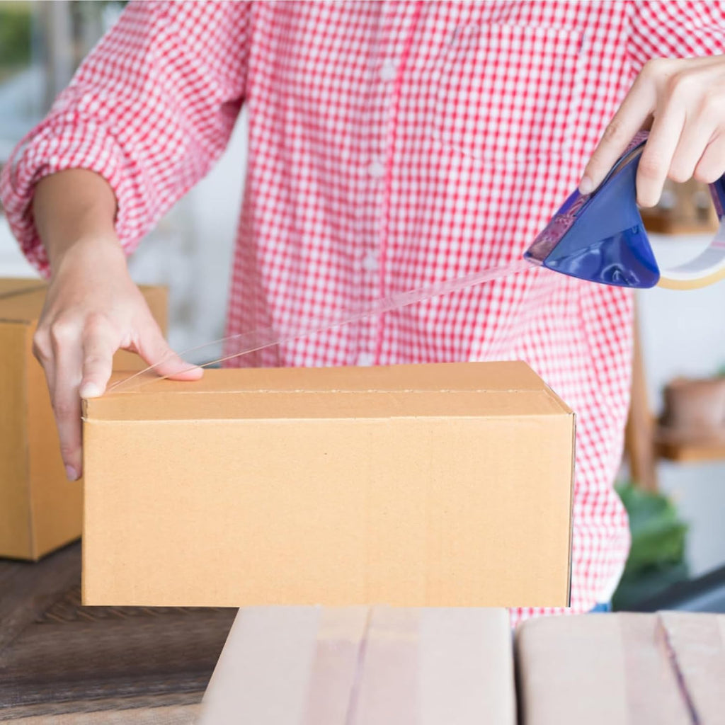 10x6x4 Shipping Boxes for Small Business, 25 Packs Corrugated Cardboard Boxes for Shipping Packing Mailing