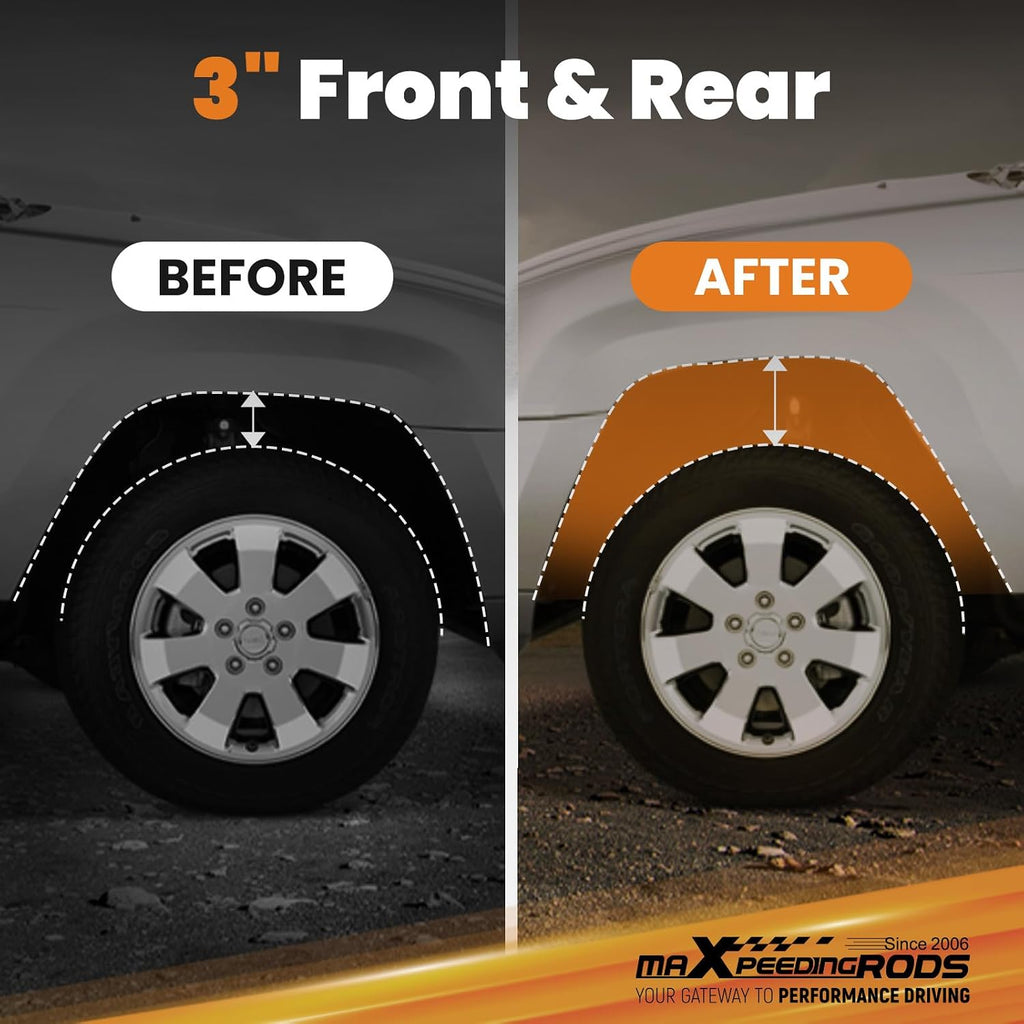 maXpeedingrods 3” Front & Rear Lift Leveling Kit for Honda CR-V 1997-2001