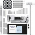 Watch Link Removal Kit, Watch Band Tool for Watch Bracelet Resizing,Adjustment -Watch Strap Pins