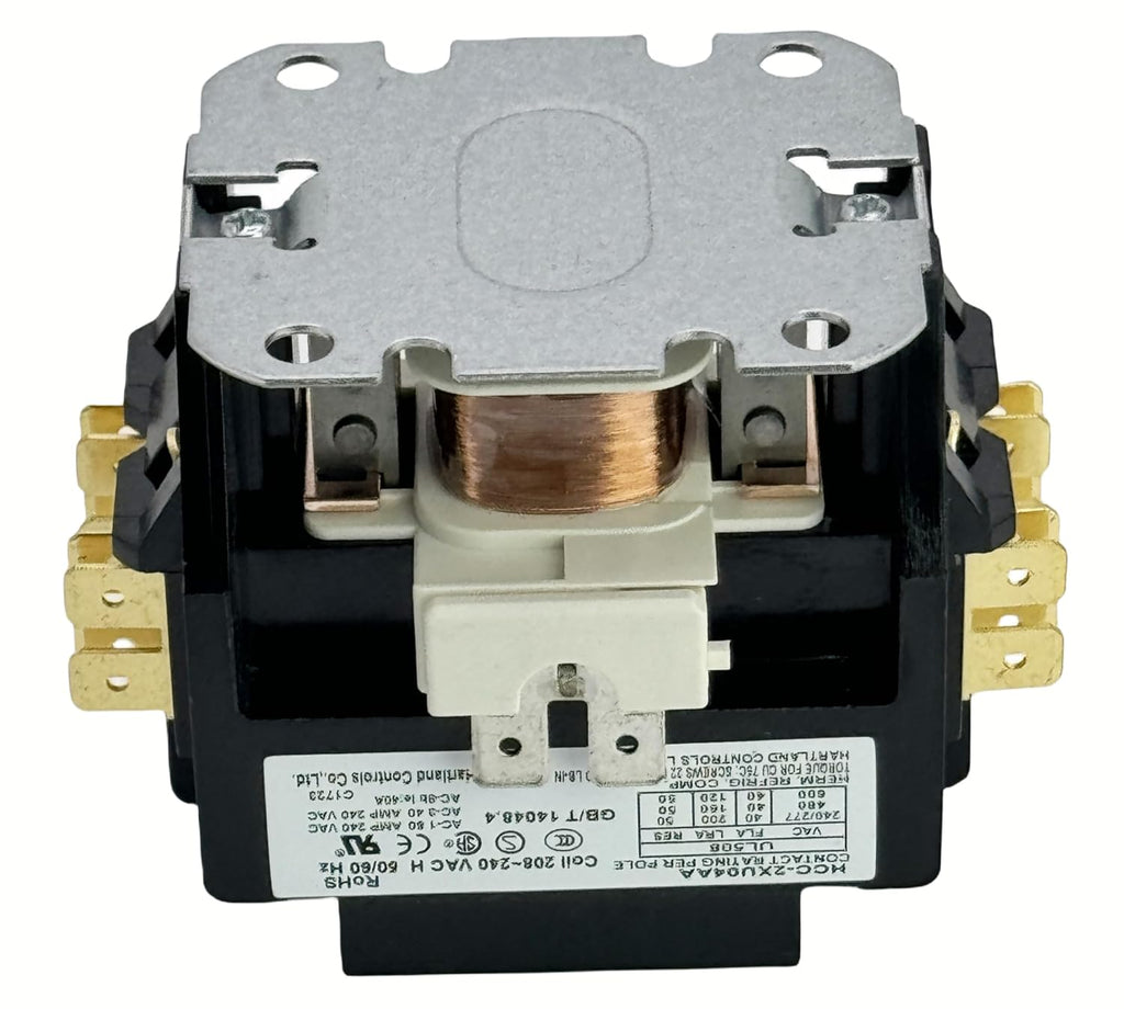 HCC-2XU04AA 208V-240V 40A DPST Contactor,50-60Hz Bipolar AC contactor
