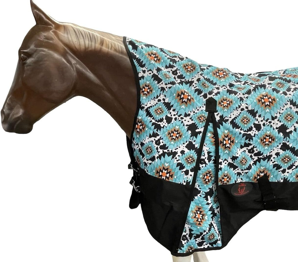 1200 Denier Horse Rain Sheet (Waterproof/Breathable & Wind Proof Turnout Sheet) Horse Breathable Rainsheet