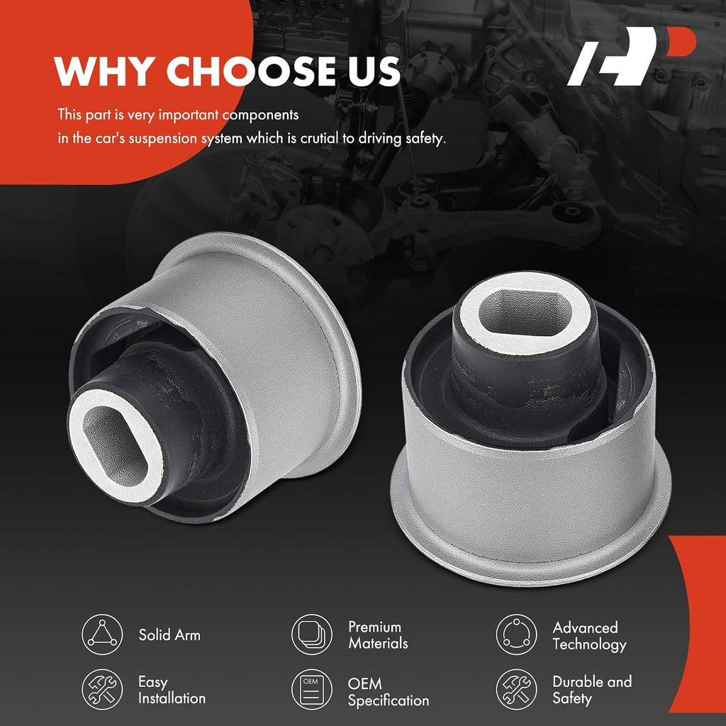 A-Premium 2 x Front Lower to Frame Control Arm Bushing Kit