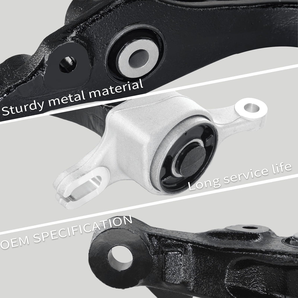 POWERGEAR 16PCS Suspension Kit Upper Lower Control Arm Ball Joint
