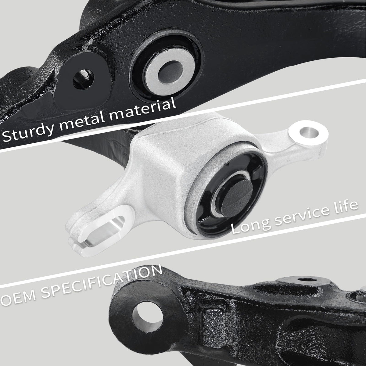 POWERGEAR 16PCS Suspension Kit Upper Lower Control Arm Ball Joint