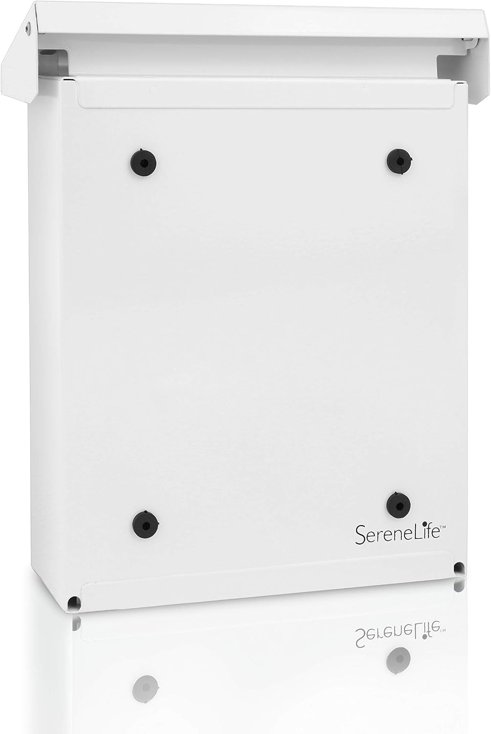 Weatherproof Wall Mount Mailbox-Outdoor Galvanized Metal Key Large Capacity, Commercial Rural Home Decorative &