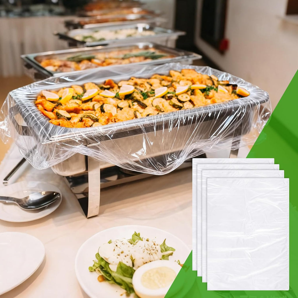 150 Pcs Steam Pan Liners for 1/2 1/3 1/4 Pans
