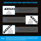 MUOZLOP 2TPI 15inch 5Pack Masonry Reciprocating Saw Blades