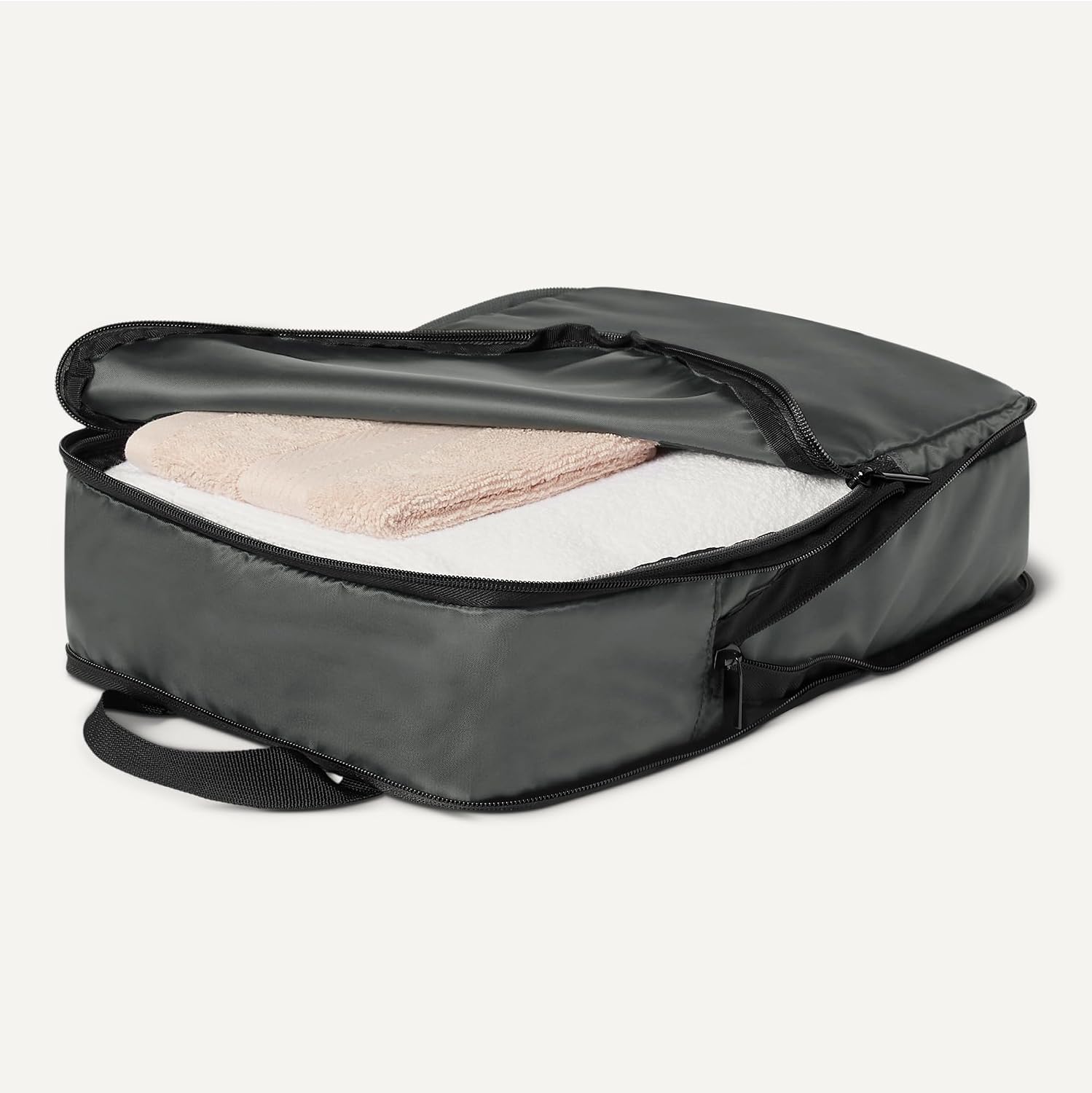 4-Pack Ultralight Compression Packing Cubes Organizer, Grey