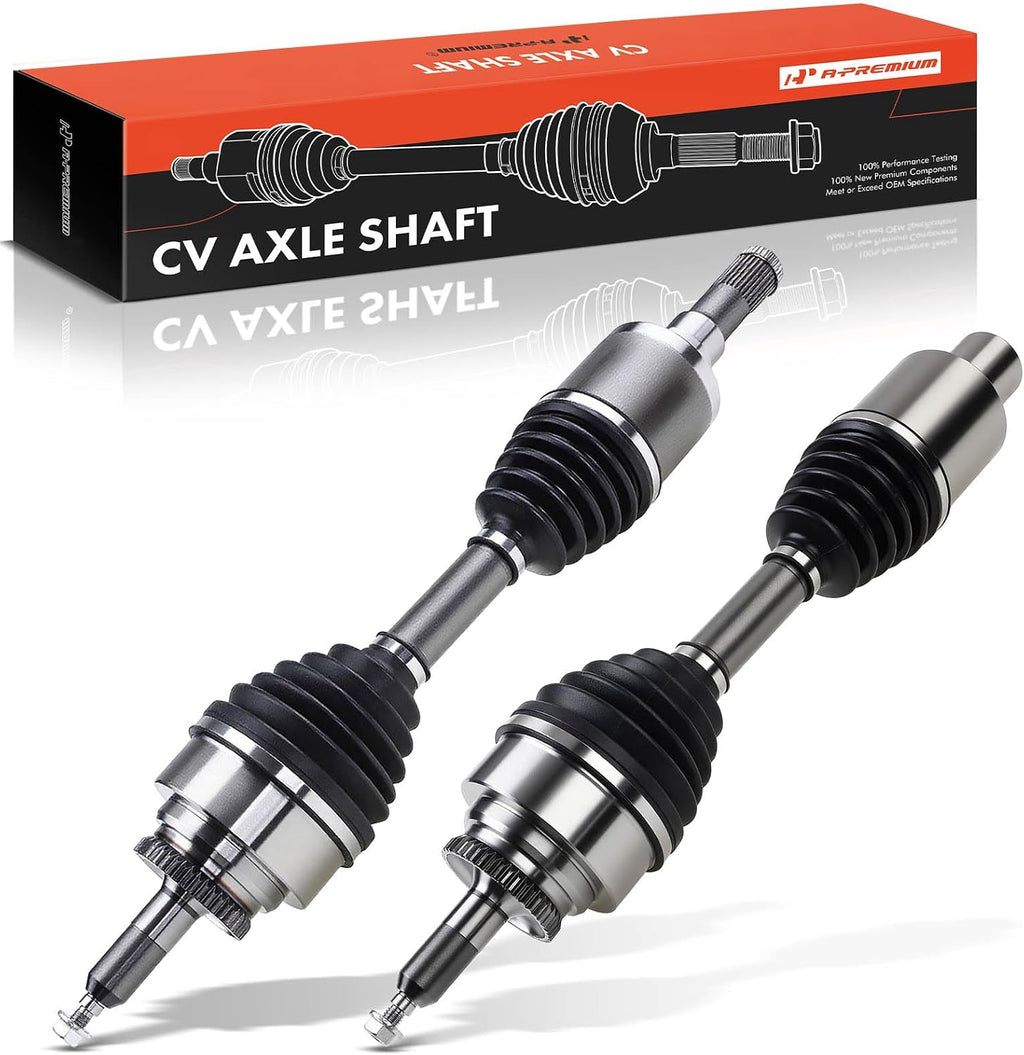 A-Premium Set of 2 Front CV Axle Shaft Assembly