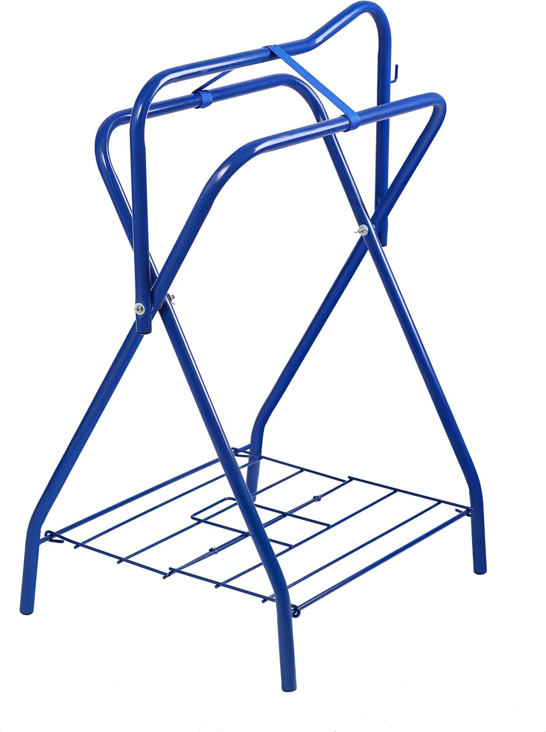 Freestanding Saddle Rack Accommodates English Western Saddles Lightweight Foldable Space Saving Saddle Stand