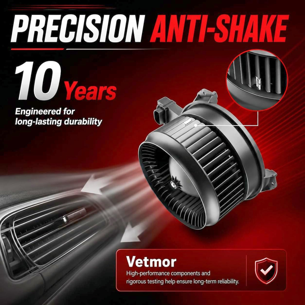 Vetmor 700109 AC Blower Motor for Trailblazer Envoy Rainier Saab 9-7X GMC