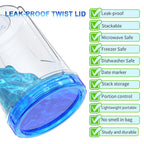 [32 oz 10 Pack] Food Storage Freezer Containers