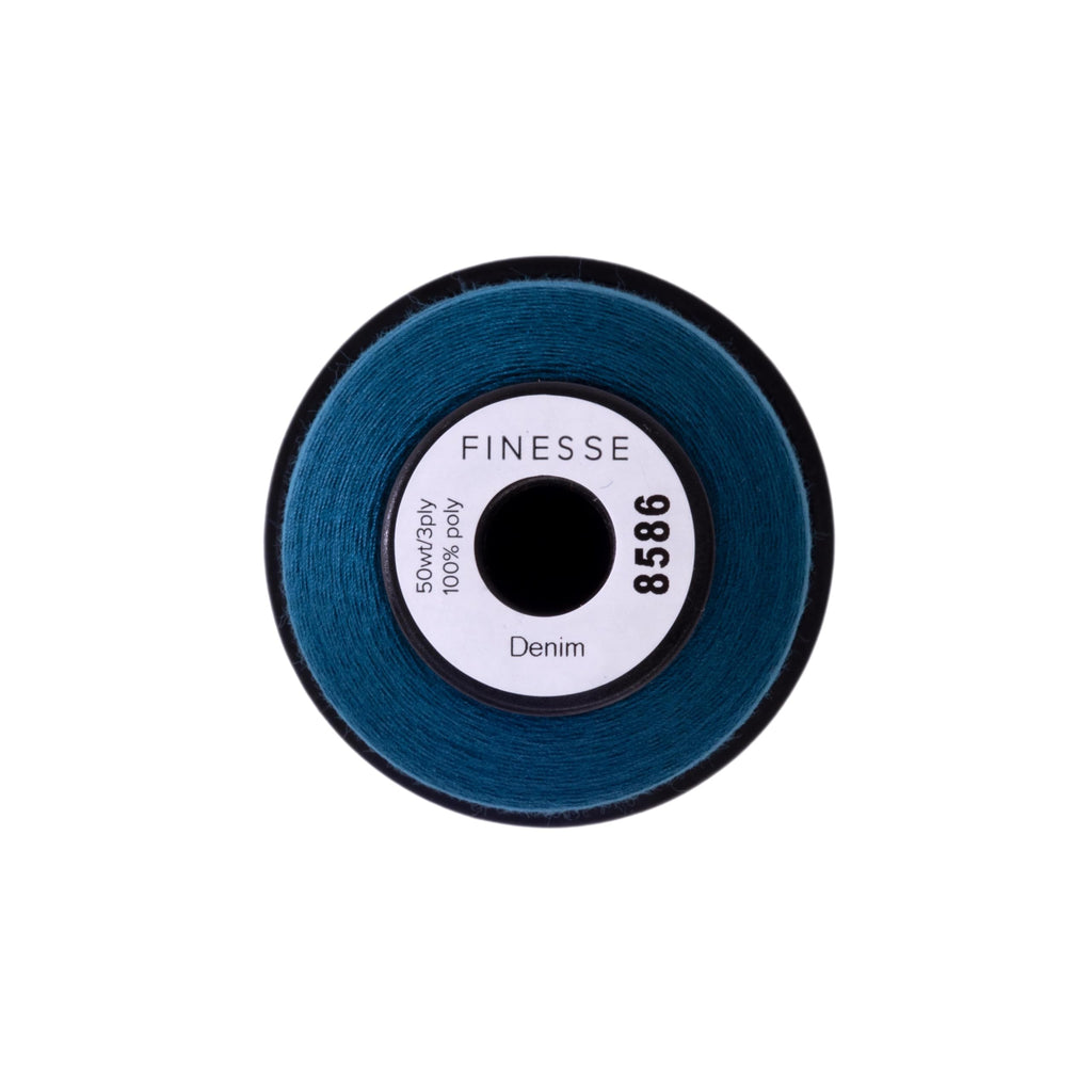 Thread Solid Colors | 100% Polyester, 3ply, 50wt | Thread Cones | 100% Polyester Thread for Quilting and Sewing