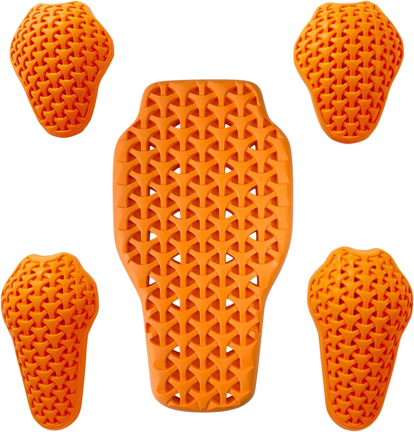 Certified Armor Pads Set Elbow Shoulder Back for Motorcycle Jackets | Motorcycle Armor Protector Inserts CE Level 2