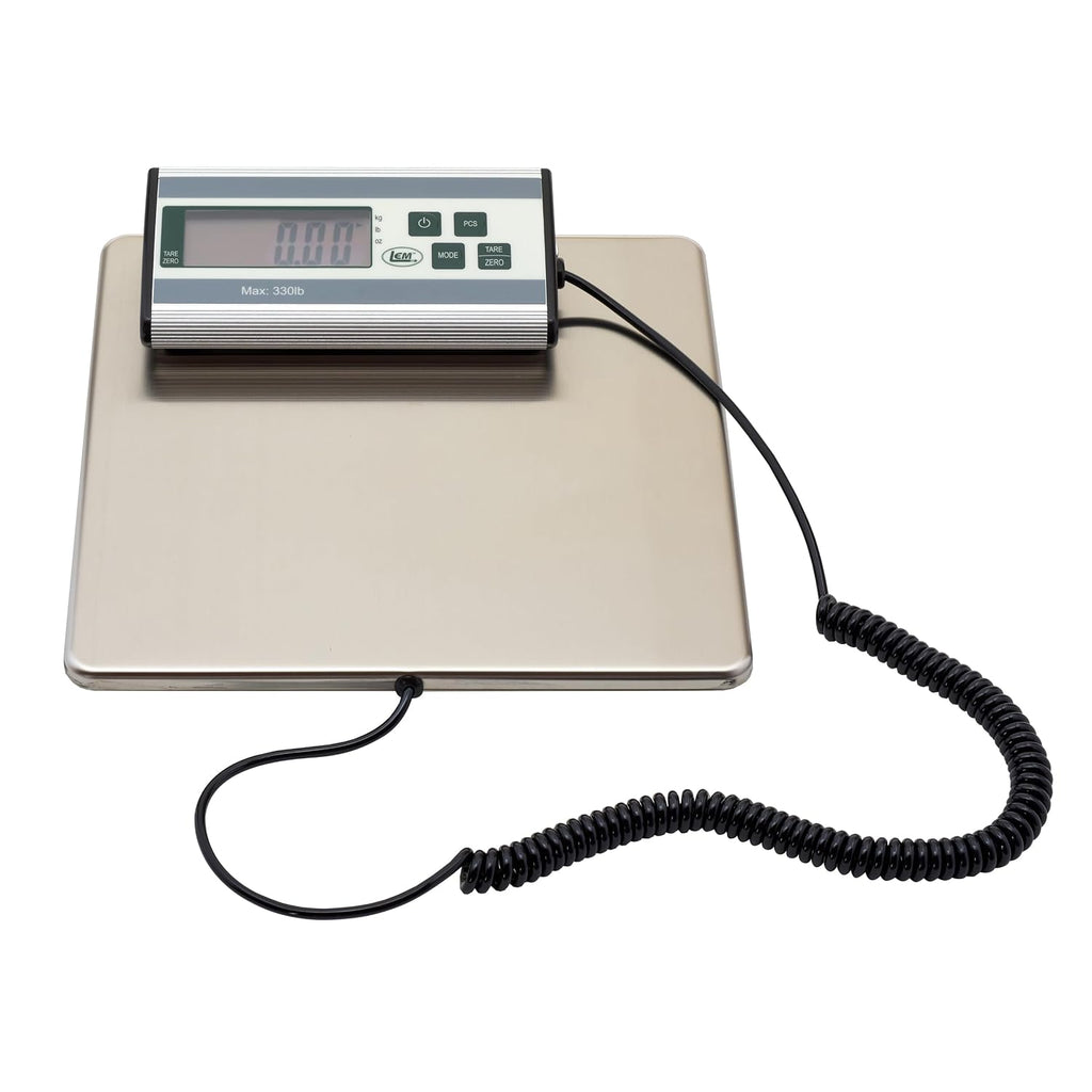 Products 330 lb Stainless Steel Digital Scale, Silver