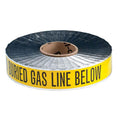 91600 1000' Length, 2" Width, B-721 Metal Detectable Polyester, Black On Yellow Color Detectable Identoline Warning