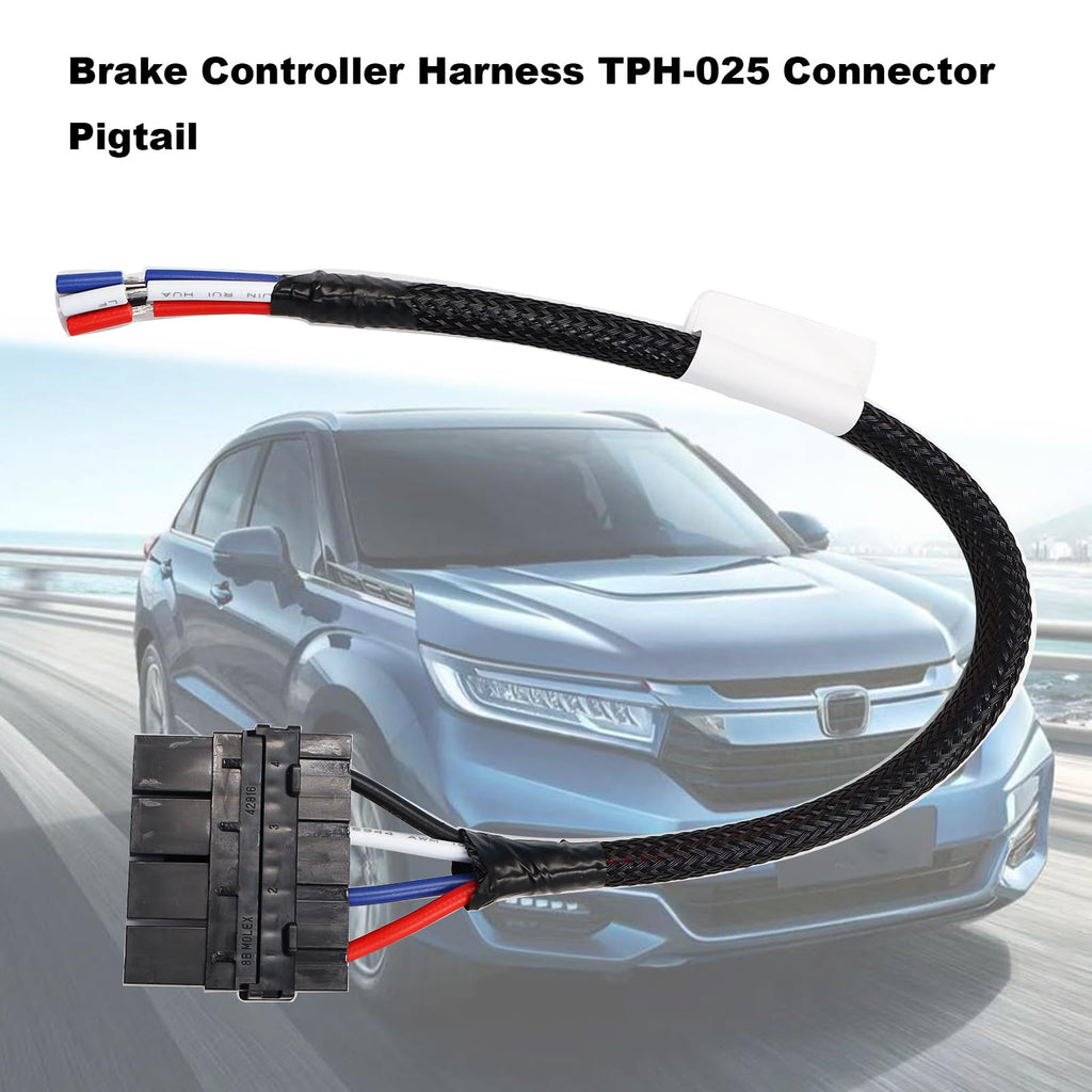 Domiloud Brake Controller Harness TPH-025 Connector Pigtail