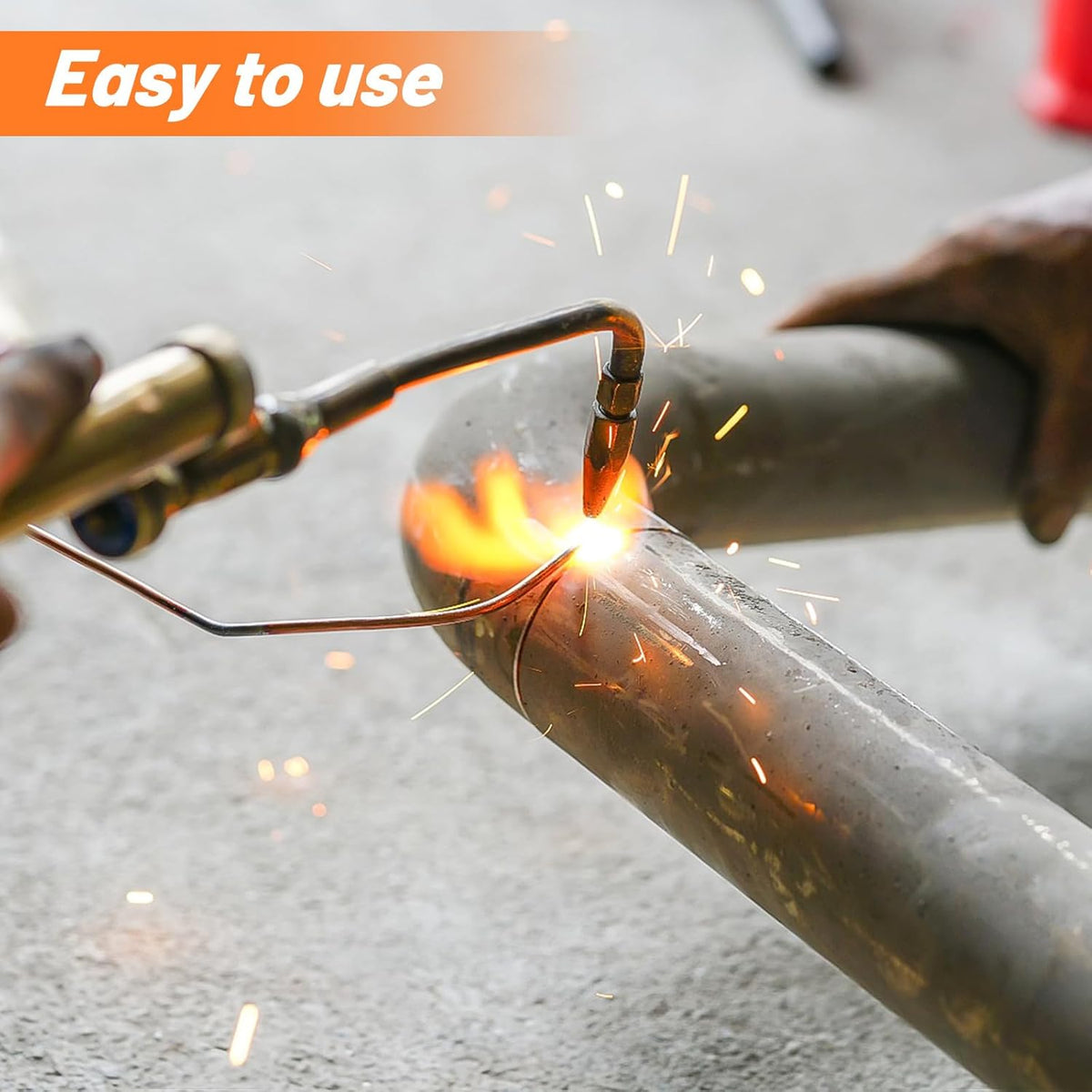 TIG Welding Rod ER70S-6, 2LB Mild Steel TIG Welding Rods, Carbon Steel TIG Welding Filler Rod, Low Splatter Corrosion