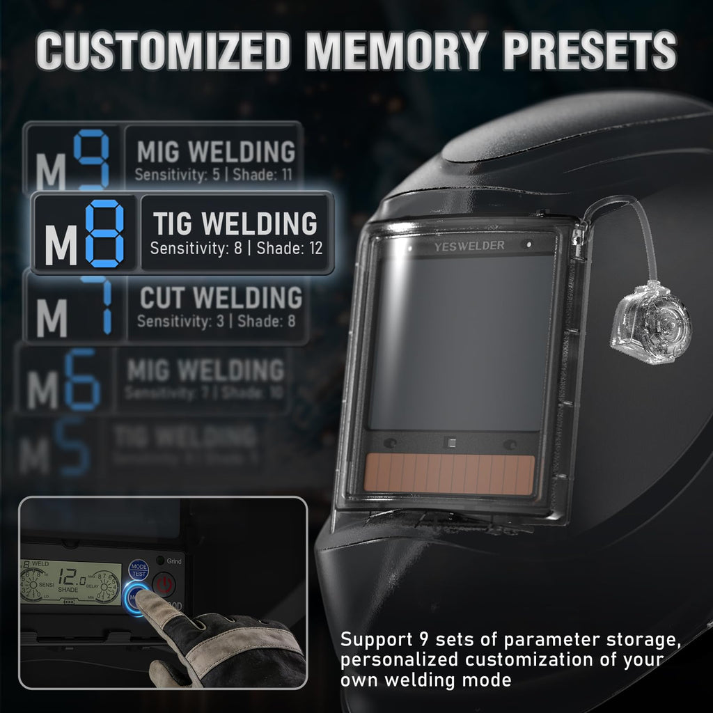 Smart Auto-Shade Welding Helmet with Digital Filter