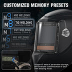 Smart Auto-Shade Welding Helmet with Digital Filter