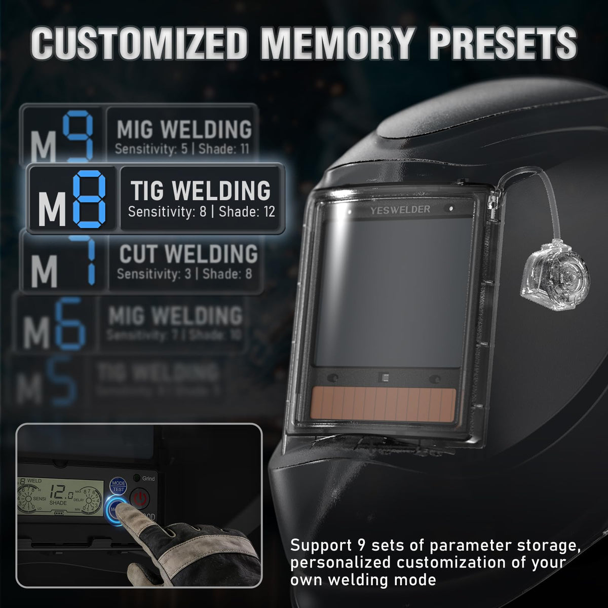 Smart Auto-Shade Welding Helmet with Digital Filter
