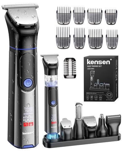 Beard Trimmer for Men, 16-in-1 All-in-One Electric Razor & Clipper