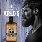 2-in-1 Beard Wash and Conditioner 12 oz. - Pro Growth Formula