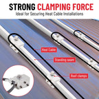24PCS Standing Seam Roof Clamps