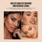 Matte Liquid Eyeshadow,High Pigment (01# Nude Beige)