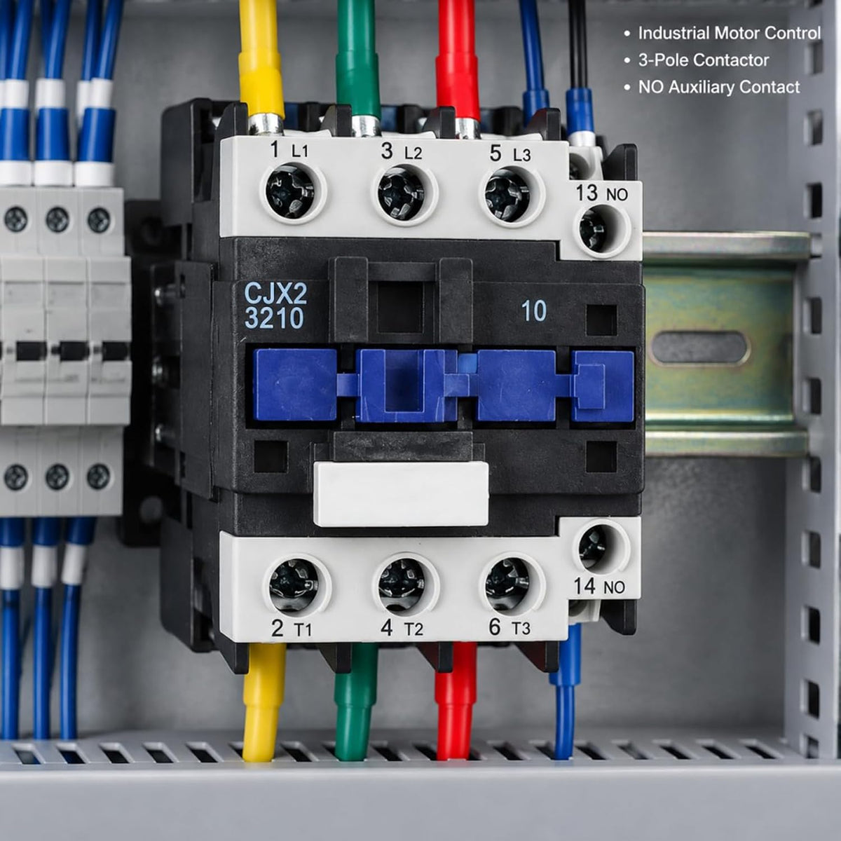 Antrader AC Contactor CJX2-3210 220V 50Hz Coil Motor AC Contactor