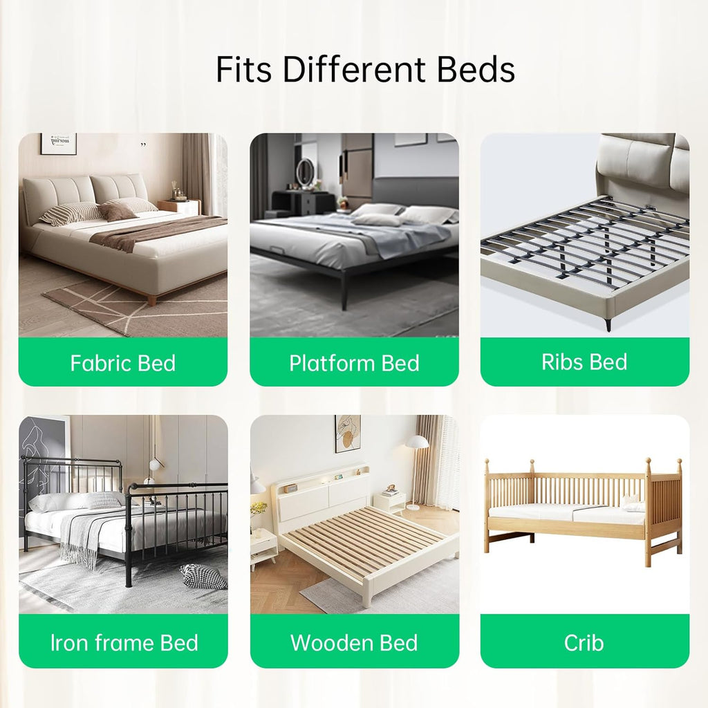 Folding Bed Rail for Toddlers,Baby Bed Rail Guard with Reinforced Anchor Safety System,Fit Bunk,Full