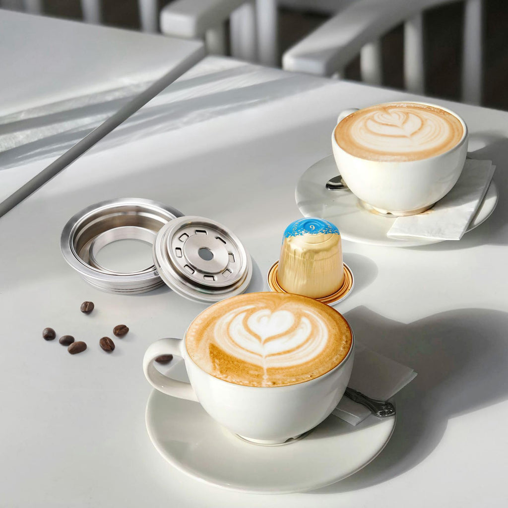Coffee Capsule Adapter Replacement for Vertuo for Nespresso Reusable G-Cup