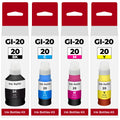 G6020 G7020 GI-20 Ink Refill Bottles Compatible for Canon 20 GI-20 GI20 Ink