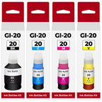 G6020 G7020 GI-20 Ink Refill Bottles Compatible for Canon 20 GI-20 GI20 Ink