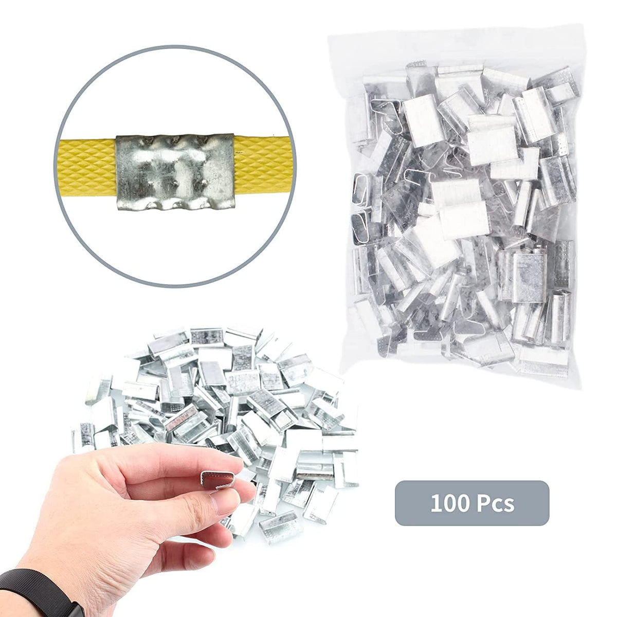 Heavy Duty Pallet Packaging Strapping Tool, Banding Strapping Kit